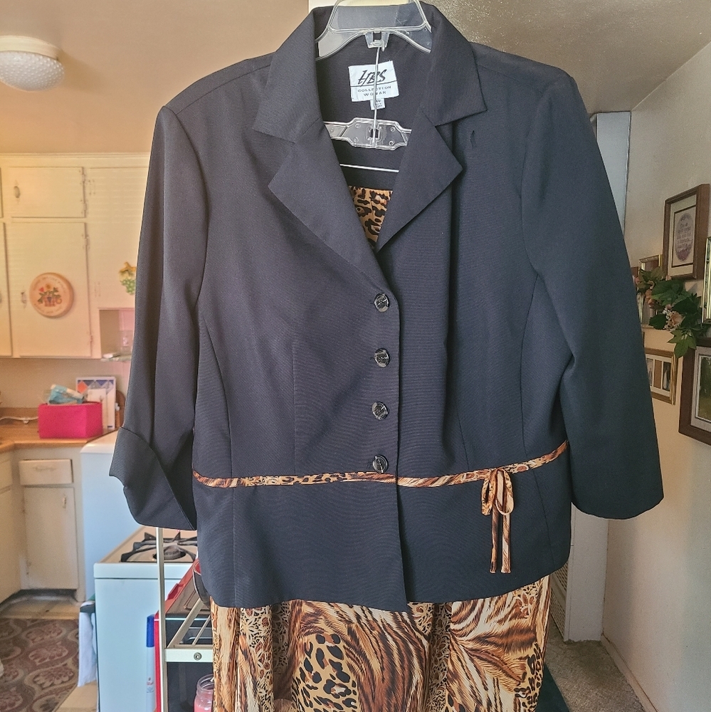 HBS Collection Woman skirt set Sz 24W